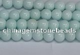 CMJ212 15.5 inches 6mm round Mashan jade beads wholesale