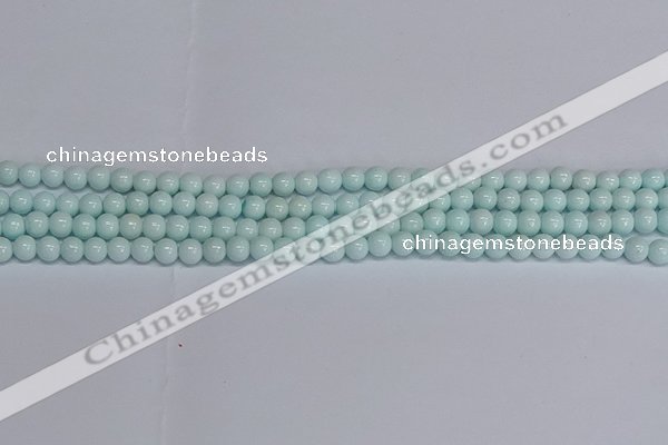 CMJ212 15.5 inches 6mm round Mashan jade beads wholesale