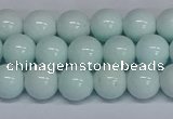 CMJ214 15.5 inches 10mm round Mashan jade beads wholesale