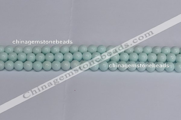 CMJ214 15.5 inches 10mm round Mashan jade beads wholesale