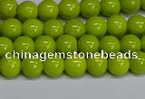 CMJ219 15.5 inches 6mm round Mashan jade beads wholesale