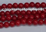 CMJ22 15.5 inches 4mm round Mashan jade beads wholesale