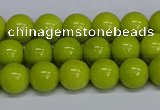 CMJ220 15.5 inches 8mm round Mashan jade beads wholesale