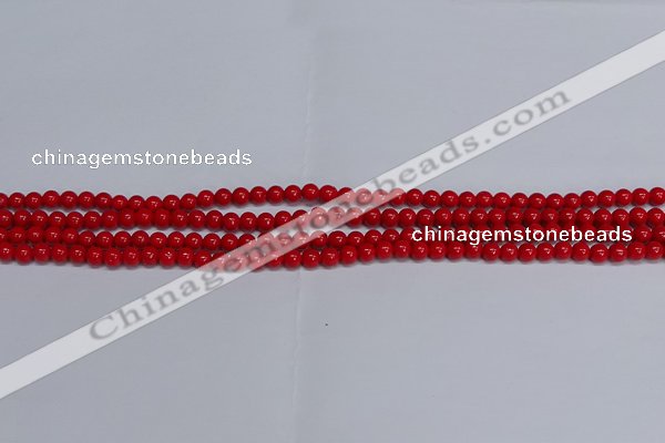 CMJ225 15.5 inches 4mm round Mashan jade beads wholesale