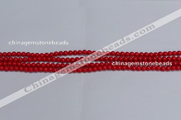 CMJ225 15.5 inches 4mm round Mashan jade beads wholesale