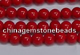 CMJ226 15.5 inches 6mm round Mashan jade beads wholesale