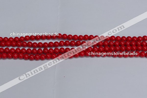 CMJ226 15.5 inches 6mm round Mashan jade beads wholesale