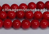 CMJ227 15.5 inches 8mm round Mashan jade beads wholesale