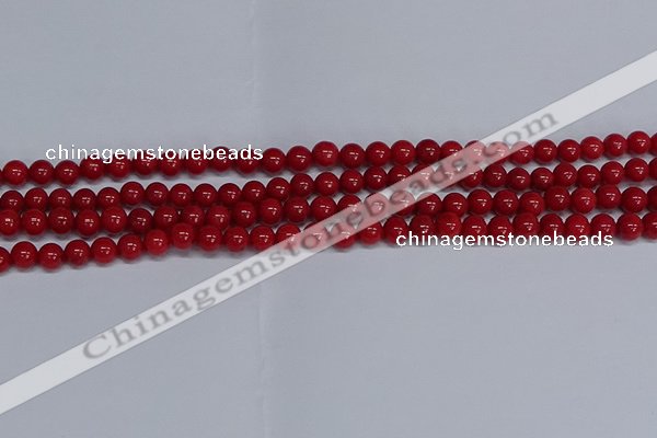 CMJ23 15.5 inches 6mm round Mashan jade beads wholesale