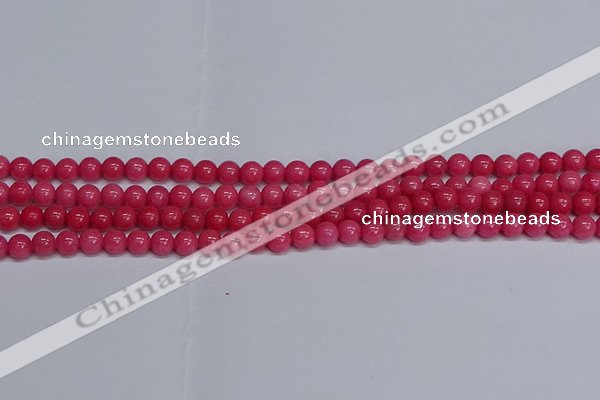 CMJ233 15.5 inches 6mm round Mashan jade beads wholesale