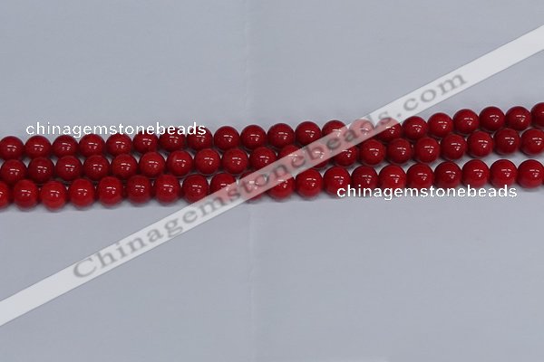 CMJ24 15.5 inches 8mm round Mashan jade beads wholesale