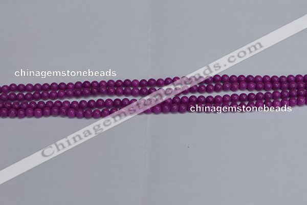 CMJ253 15.5 inches 4mm round Mashan jade beads wholesale