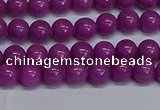 CMJ254 15.5 inches 6mm round Mashan jade beads wholesale