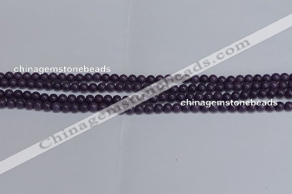 CMJ260 15.5 inches 4mm round Mashan jade beads wholesale