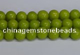 CMJ268 15.5 inches 6mm round Mashan jade beads wholesale