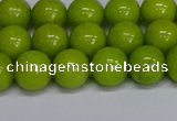 CMJ270 15.5 inches 10mm round Mashan jade beads wholesale