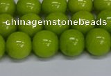 CMJ271 15.5 inches 12mm round Mashan jade beads wholesale