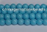 CMJ274 15.5 inches 4mm round Mashan jade beads wholesale