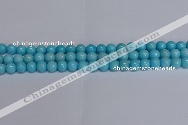 CMJ277 15.5 inches 10mm round Mashan jade beads wholesale