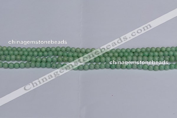 CMJ281 15.5 inches 4mm round Mashan jade beads wholesale