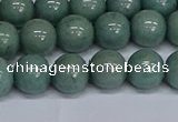 CMJ284 15.5 inches 10mm round Mashan jade beads wholesale