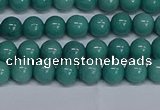 CMJ289 15.5 inches 6mm round Mashan jade beads wholesale