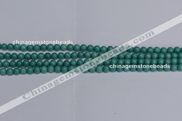 CMJ289 15.5 inches 6mm round Mashan jade beads wholesale