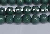CMJ290 15.5 inches 8mm round Mashan jade beads wholesale