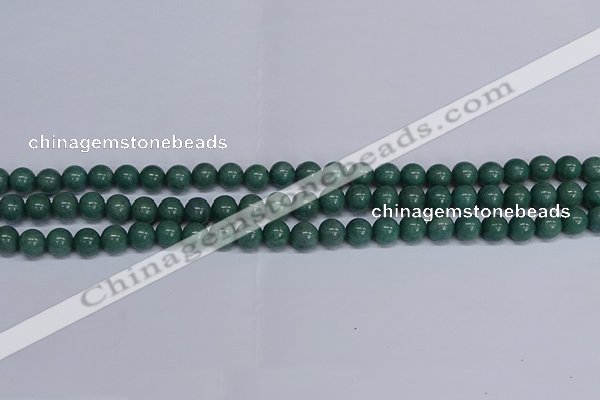 CMJ290 15.5 inches 8mm round Mashan jade beads wholesale