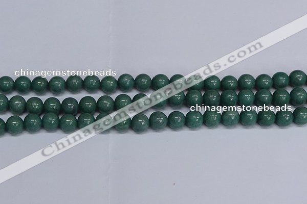 CMJ292 15.5 inches 12mm round Mashan jade beads wholesale