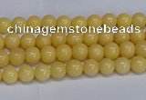 CMJ302 15.5 inches 4mm round Mashan jade beads wholesale