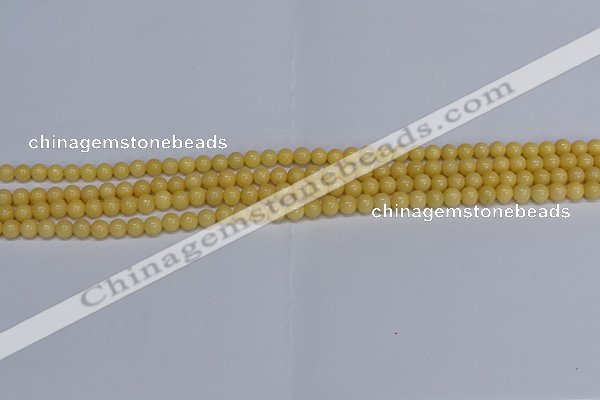 CMJ302 15.5 inches 4mm round Mashan jade beads wholesale