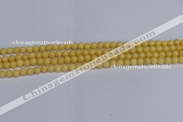 CMJ303 15.5 inches 6mm round Mashan jade beads wholesale