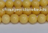 CMJ304 15.5 inches 8mm round Mashan jade beads wholesale