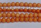 CMJ309 15.5 inches 4mm round Mashan jade beads wholesale