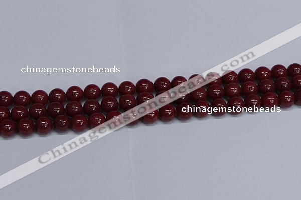 CMJ32 15.5 inches 10mm round Mashan jade beads wholesale