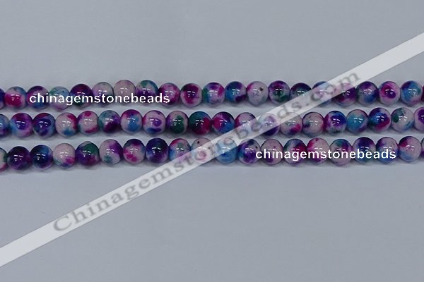 CMJ410 15.5 inches 10mm round rainbow jade beads wholesale