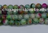 CMJ414 15.5 inches 4mm round rainbow jade beads wholesale