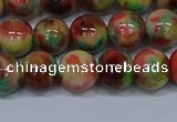 CMJ424 15.5 inches 10mm round rainbow jade beads wholesale