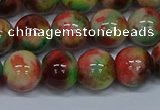 CMJ425 15.5 inches 12mm round rainbow jade beads wholesale