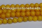 CMJ43 15.5 inches 4mm round Mashan jade beads wholesale