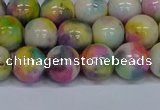 CMJ438 15.5 inches 10mm round rainbow jade beads wholesale