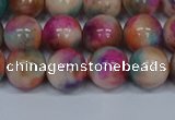 CMJ445 15.5 inches 10mm round rainbow jade beads wholesale