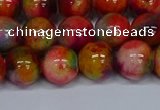 CMJ474 15.5 inches 12mm round rainbow jade beads wholesale