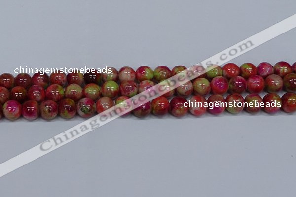 CMJ481 15.5 inches 12mm round rainbow jade beads wholesale