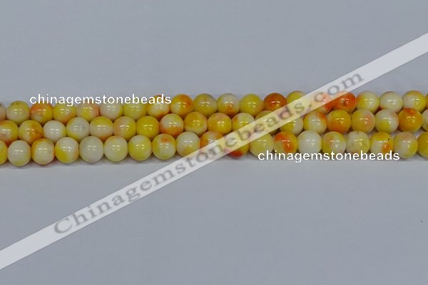 CMJ508 15.5 inches 10mm round rainbow jade beads wholesale