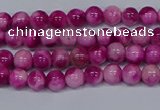 CMJ526 15.5 inches 4mm round rainbow jade beads wholesale