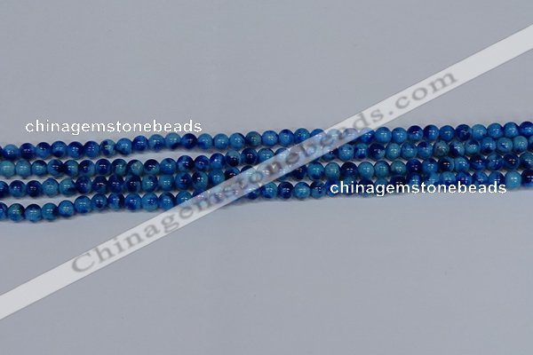 CMJ540 15.5 inches 4mm round rainbow jade beads wholesale