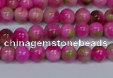 CMJ548 15.5 inches 6mm round rainbow jade beads wholesale