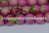 CMJ550 15.5 inches 10mm round rainbow jade beads wholesale